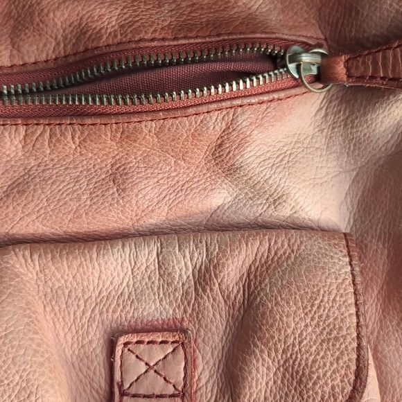 Tie dye effect leather bag - Picture 10 of 10